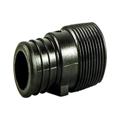 Male Adapter Ecopoly 3/4" PEX Barb X 1/2" D MPT Male Adapter Ecopoly 3/4" PEX Barb X 1/2" D MPT