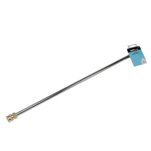 60 cm x M22 Male Screw Nipple x 1/4 In. Female High Pressure Wand Black 60 cm x M22 Male Screw Nipple x 1/4 In. Female High Pressure Wand Black