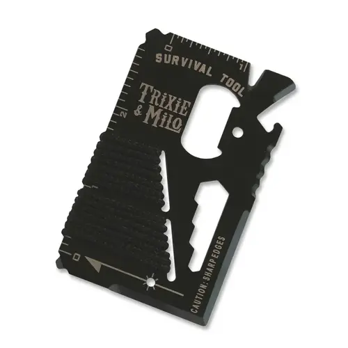 Wallet Multi-Tool Survival Black