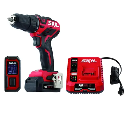 Drill Driver and Laser Measure Kit PWRCore 12 12 V Cordless Brushless 2 Tool Drill Driver and Laser Measure Kit PWRCore 12 12 V Cordless Brushless 2 Tool