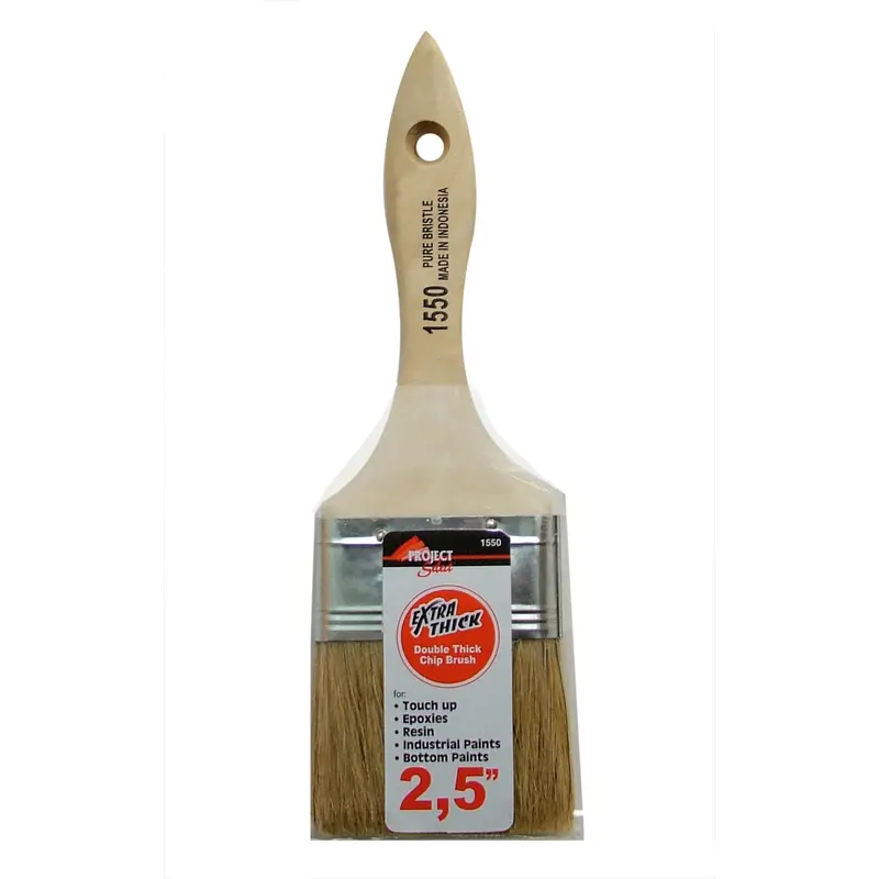Linzer Chip Brush Project Sales 2-1/2 Double Thick Flat 1550 0250 Linzer Chip Brush Project Sales 2-1/2 Double Thick Flat 1550 0250