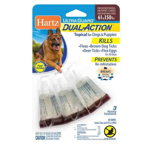 Flea and Tick Drops Ultra Guard Liquid Dog 0.132 oz Flea and Tick Drops Ultra Guard Liquid Dog 0.132 oz