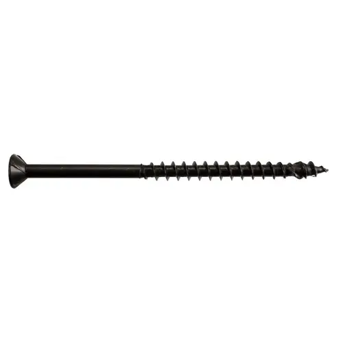 Wood Screws No. 8 S X 3" L Phillips Black Oxide 6 lb Black Oxide