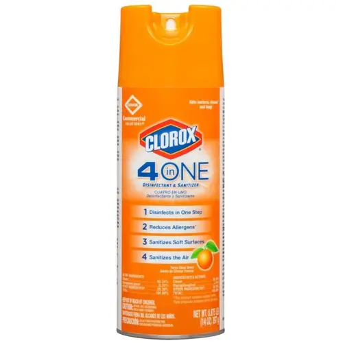 4 IN 1 COMMERCIAL SOLUTIONS DISINFECTANT & SANITIZER