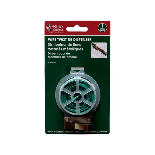 Christmas Decor Wire Twist Tie Dispenser Christmas Decor Wire Twist Tie Dispenser