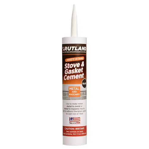 CEMENT RUTLAND CART OF STOVE G 78 Black