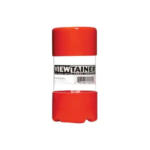 Viewtainer CC24-XCP24 Slit Top Container 2" W X 4" H Plastic Red Red - pack of 24