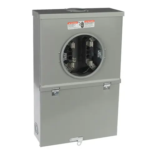 Meter Combination Load Center, 100 A, 10 -Space, 4 -Jaw, 20 -Circuit, NEMA 3R Enclosure Meter Combination Load Center, 100 A, 10 -Space, 4 -Jaw, 20 -Circuit, NEMA 3R Enclosure