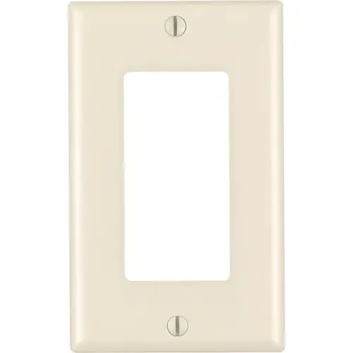 Wall Plate Decora Almond 1 gang Thermoset Plastic GFCI/Rocker Almond Wall Plate Decora Almond 1 gang Thermoset Plastic GFCI/Rocker Almond