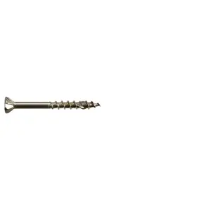 Fastap SS134SQ Wood Screws Tech 7 No. 8 S X 1-3/4" L Square 8.5 oz