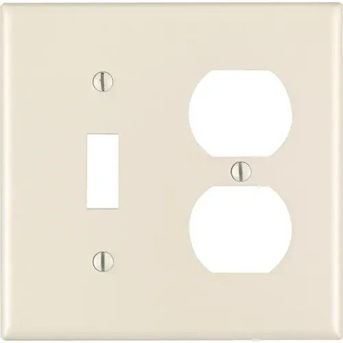 Wall Plate Almond 2 gang Plastic Duplex/Toggle Almond Wall Plate Almond 2 gang Plastic Duplex/Toggle Almond