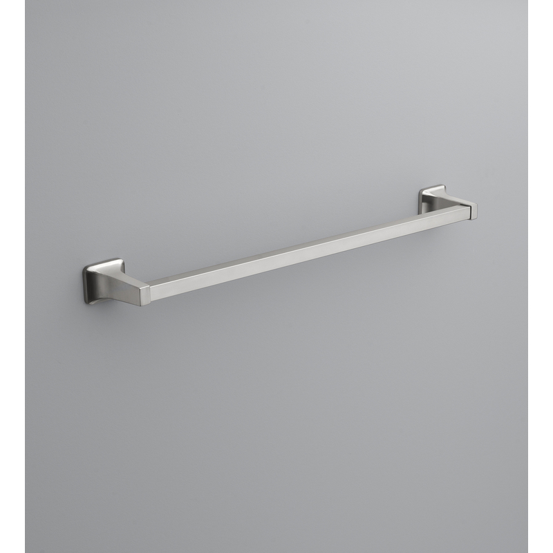 OakBrook 297-0204OB Towel Bar Brushed Nickel 24" L Die Cast Zinc Brushed Nickel
