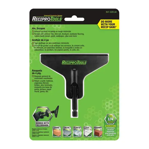 Scraper Metal Black Scraper Metal Black