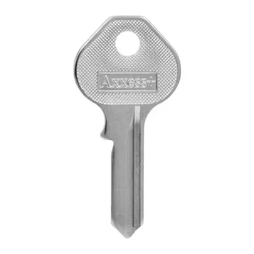 Key Blank Traditional Key House/Office 93 M9, M10 Single For Master Locks Silver - pack of 4