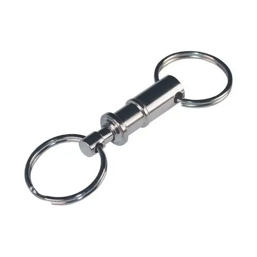 Key Chain Metal Silver Valet Silver Key Chain Metal Silver Valet Silver