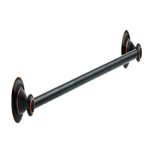 Towel Bar Porter Oil Rubbed Bronze 24" L Die Cast Zinc Oil Rubbed Bronze