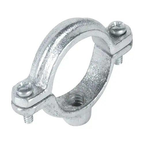Split Ring Hanger 1" Galvanized Malleable Iron Galvanized