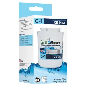EarthSmart 102612 Earthsmart G-1 Single Refrigerator Filter Fits GE Mwf
