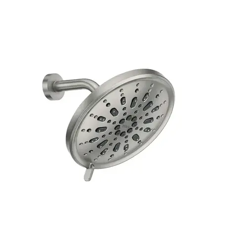 Rainshower Showerhead Enthrall Brushed Nickel 5 settings 1.75 gpm Brushed Nickel Rainshower Showerhead Enthrall Brushed Nickel 5 settings 1.75 gpm Brushed Nickel