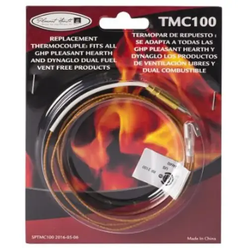 Replacement Thermocouple Pleasant Hearth Clear Plastic Clear Replacement Thermocouple Pleasant Hearth Clear Plastic Clear