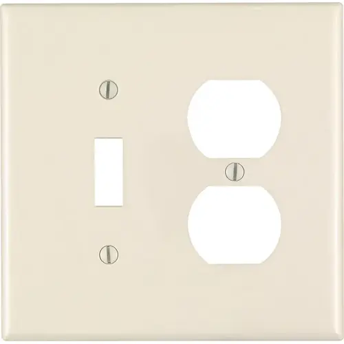 Wall Plate Almond 2 gang Nylon Duplex/Toggle Almond Wall Plate Almond 2 gang Nylon Duplex/Toggle Almond