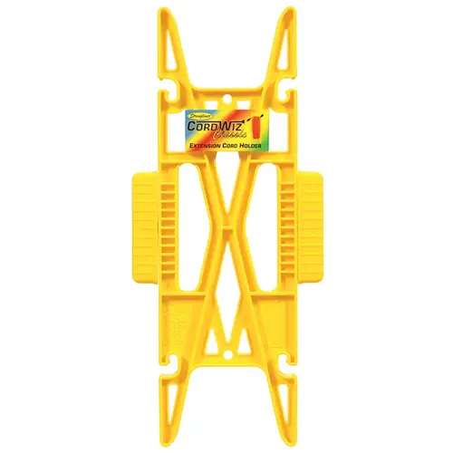 Yellow Cordwiz Classic Extension Cord Holder Yellow Cordwiz Classic Extension Cord Holder
