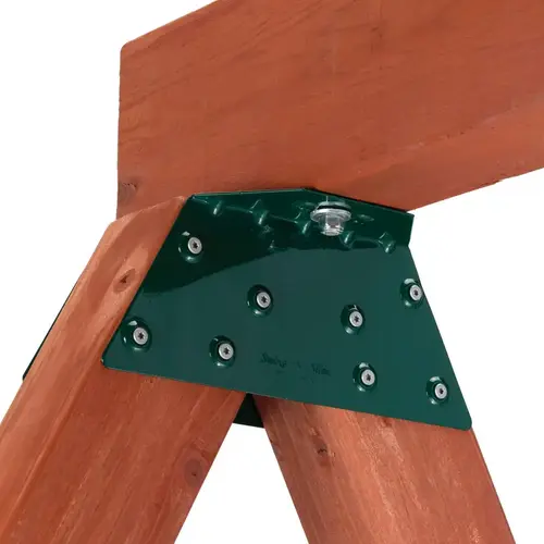 EZ Frame Green Powder Coated Steel Angle Brace EZ Frame Green Powder Coated Steel Angle Brace