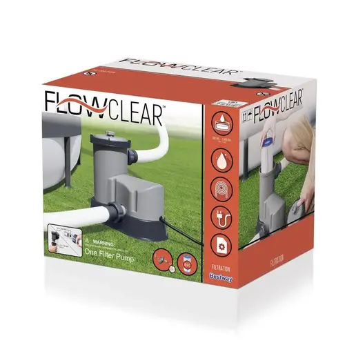 Filter Pump Flowclear 1500 gal 14" H X 13" W X 18" L