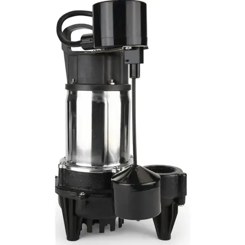 Submersible Sump Pump 3/4 HP 5100 gph Stainless Steel Vertical Float Switch AC Bottom Suction Submersible Sump Pum Submersible Sump Pump 3/4 HP 5100 gph Stainless Steel Vertical Float Switch AC Bottom Suction Submersible Sump Pum