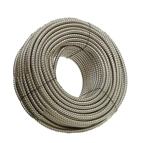 Flexible Electrical Conduit 3/8" D X 250 ft. L Steel For FMC Gray - pack of 250 Flexible Electrical Conduit 3/8" D X 250 ft. L Steel For FMC Gray - pack of 250