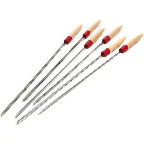 Skewers Stainless Steel 22" L Multicolored