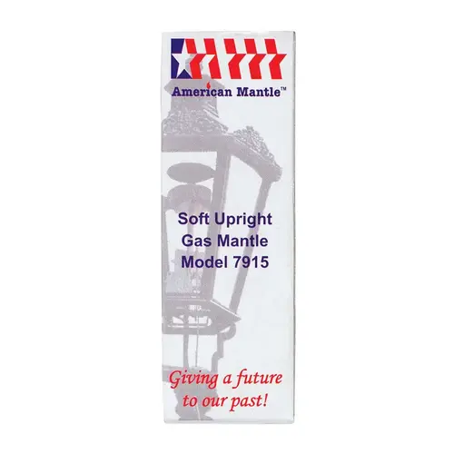 Upright Gas Light Mantle