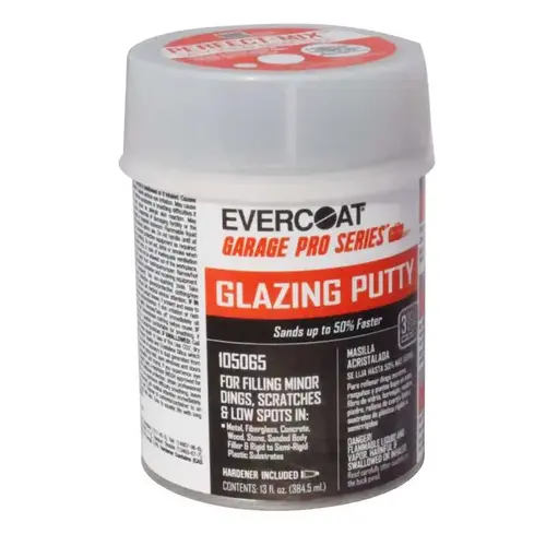Glazing and Spot Putty Garage Pro Series 13 oz White
