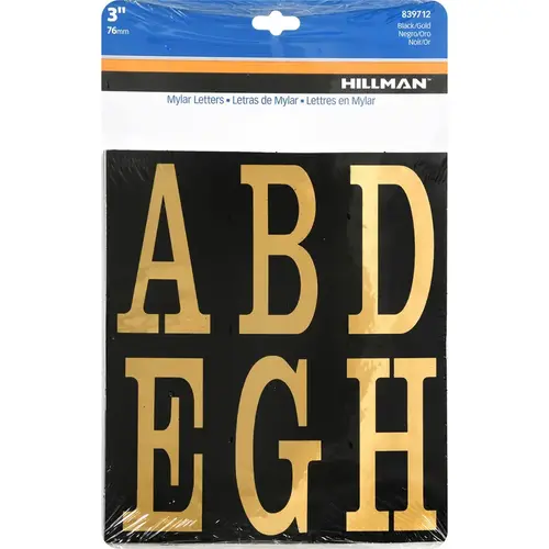 Letter Set 3" Reflective Gold Vinyl Self-Adhesive A-Z Glossy Letter Set 3" Reflective Gold Vinyl Self-Adhesive A-Z Glossy