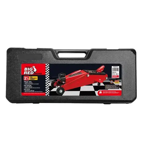 Automotive Trolley Jack Big Red Hydraulic 5000 lb Red