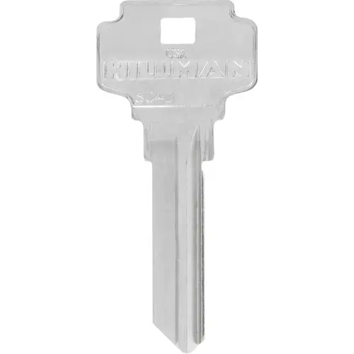 Key Blank KeyKrafter Universal House 2028 SC4D Single For Schlage Locks Silver - pack of 4