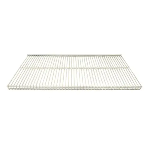 Ventilated Shelf Freedom Rail 16" W X 48" L Steel White