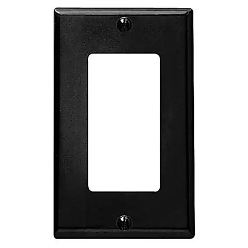 Wall Plate Decora Brown 1 gang Thermoset Plastic GFCI/Rocker Brown Wall Plate Decora Brown 1 gang Thermoset Plastic GFCI/Rocker Brown