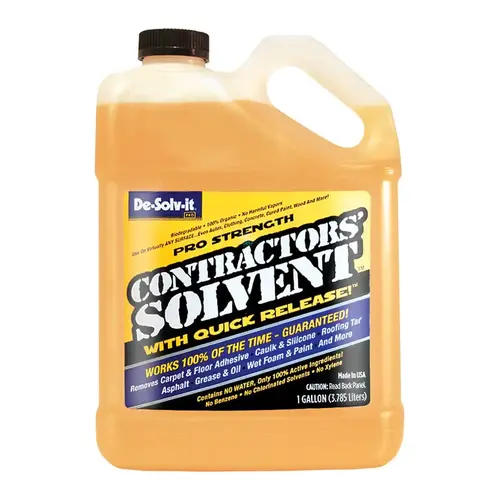 Degreaser Contractors' Solvent Citrus Scent 1 gal Liquid - pack of 4