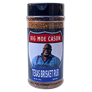 Big Moe Cason MOBRISKET BBQ Rub Texas Brisket 10 oz