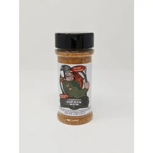 BBQ Rub Top Gun Rub 6 oz BBQ Rub Top Gun Rub 6 oz