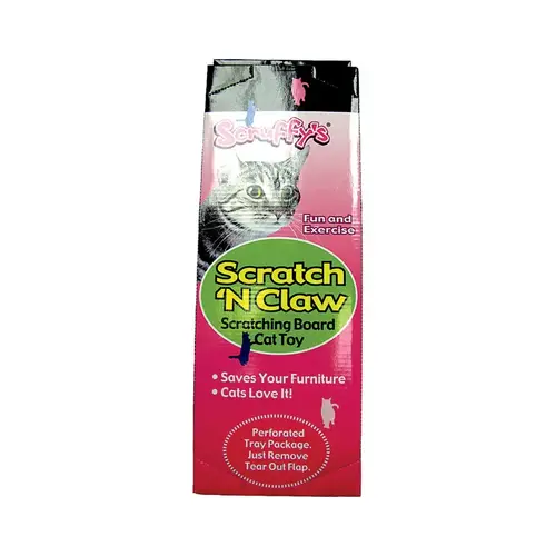 Scruffy's Cat Toy Black Scratching Board Plush/Rope Scruffy's Cat Toy Large 1 Black Scruffy's Cat Toy Black Scratching Board Plush/Rope Scruffy's Cat Toy Large 1 Black