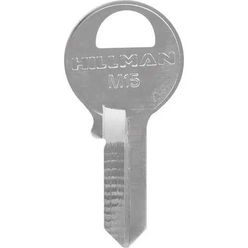 Key Blank KeyKrafter Universal House/Office 2030 M15 Single For Master Locks Silver - pack of 4 Key Blank KeyKrafter Universal House/Office 2030 M15 Single For Master Locks Silver - pack of 4