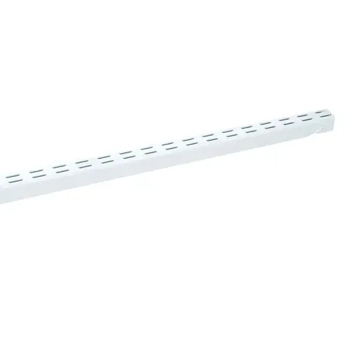 Wall Mount Upright Freedom Rail 78" L Steel White Wall Mount Upright Freedom Rail 78" L Steel White