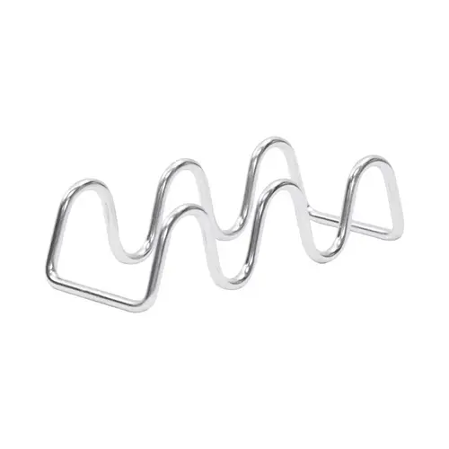 Taco Holder Taco Taxi Silver Stainless Steel Silver