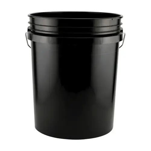Paint Pail Black 5 gal Plastic Black - pack of 10