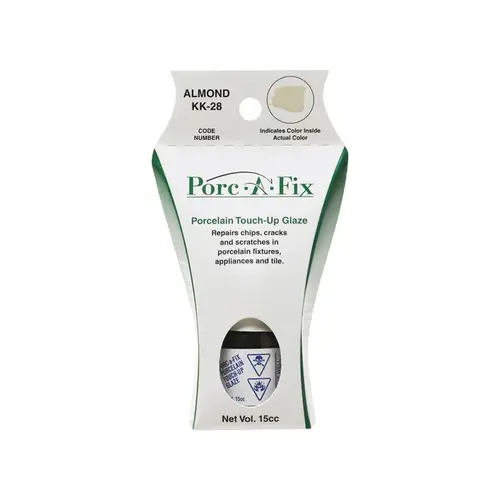 Porc-A-Fix Kohler Almond Porcelain Touch-up Paint, 15cc