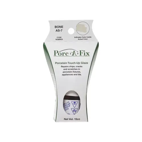 Porc-A-Fix Porcelain Touch-up Paint, American Standard Bone, 15cc