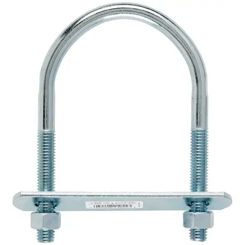 U-Bolt 1/2" S X 3-1/2" W X 5-3/4" L Coarse Zinc-Plated Steel Zinc-Plated U-Bolt 1/2" S X 3-1/2" W X 5-3/4" L Coarse Zinc-Plated Steel Zinc-Plated