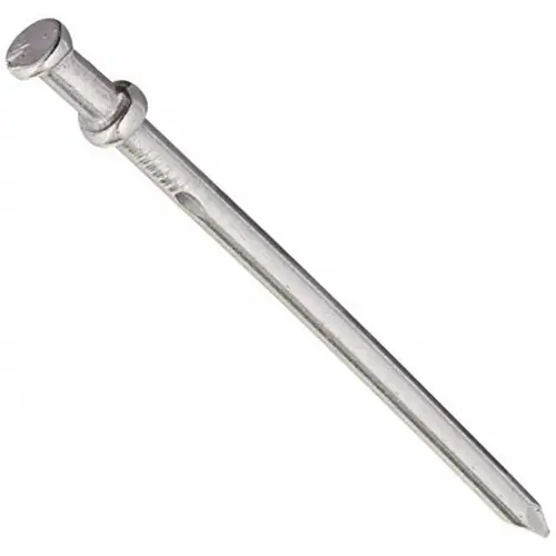 00 Scaffold Nail, 8D, 2-1/4 in L, Steel, Brite, Duplex Head, Round, Smooth Shank, 25 lb
